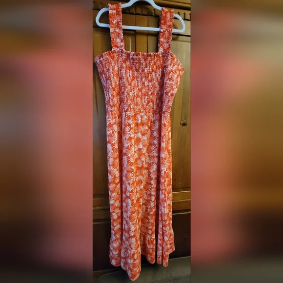 open lace back dress Kaida Slinky Maxi Dress with Hardware / Burnt Orange | Meshki